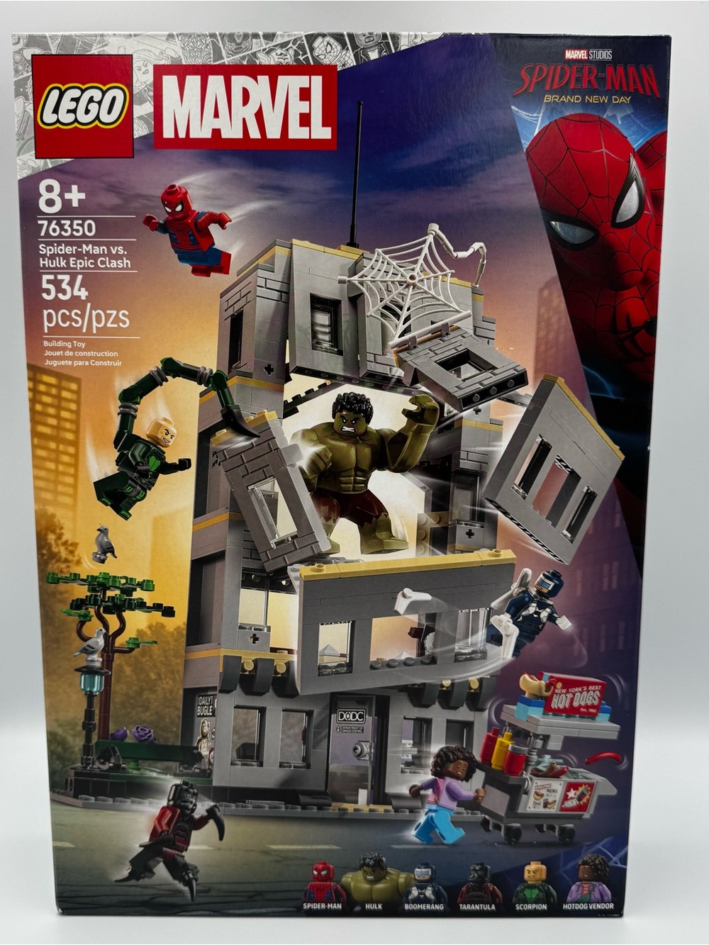 LEGO Marvel Spider-Man vs Hulk Epic Clash - Spider-Man: BRAND NEW DAY Set!! NWT!